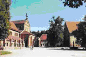 Maulbronn - Kirche und Klosterhof